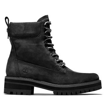 Timberland Courmayeur Valley - Cierne 6 Inch Cizmy Damske, T0460SK